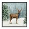 Stupell Industries Christmas Critters Reindeer Framed Giclee By Danielle Murray